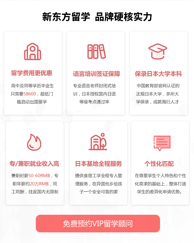 西安新东方中日留学班
